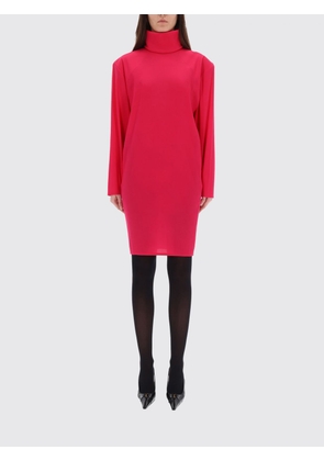 Dress SAINT LAURENT Woman color Fuchsia
