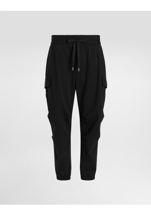 Dolce & Gabbana Cotton Cargo Pants With Tag - Man Pants And Shorts Black 46