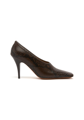 Stella McCartney Alter Mat Snake Print Pumps - Moda Operandi