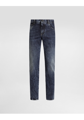 Dolce & Gabbana Denim Trousers - Man Denim Multi-colored 50