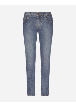 Dolce & Gabbana Pantalone - Man Denim Multi-colored 56