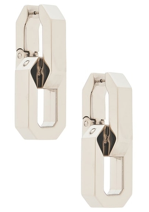 Ralph Lauren Collection Oval Earrings in Grey - Grey. Size all.