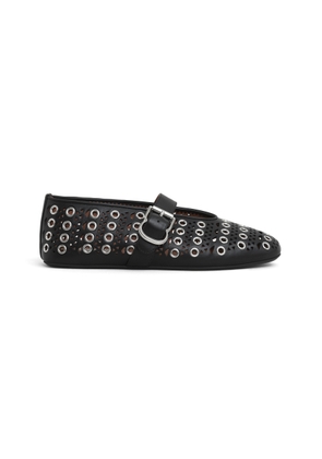 ALAÏA Leather Ballet Flats - Moda Operandi