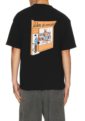 Percival Le Livre De Mon Ami Oversized T-Shirt in Black - Black. Size M (also in L, S).