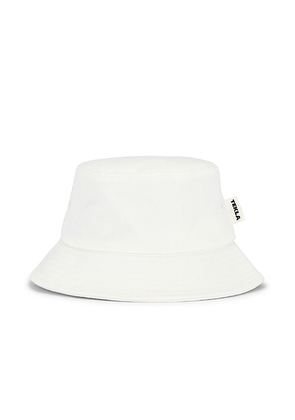 Tekla Bucket Hat in Ivory - Ivory. Size M (also in L).