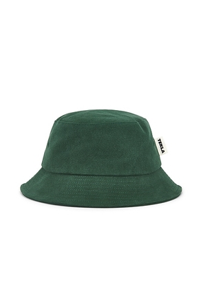 Tekla Bucket Hat in Verde - Green. Size M (also in L).