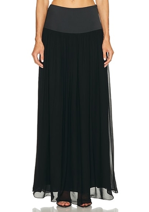 Posse Solene Skirt in Black - Black. Size L (also in S).