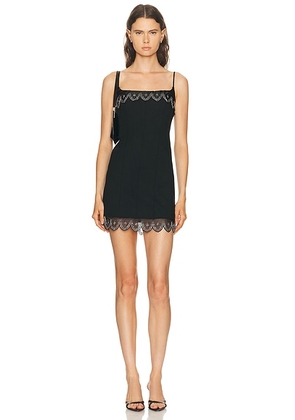 Staud Colette Dress in Black - Black. Size M (also in L, S).
