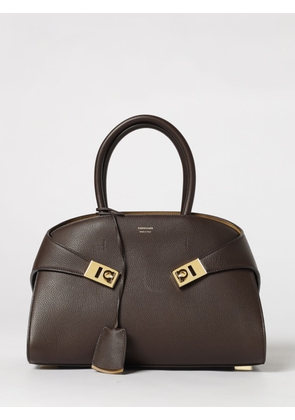 Handbag FERRAGAMO Woman color Dark