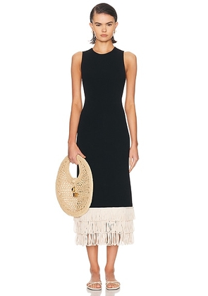 SIMONMILLER Albers Dress in Black & Macademia - Black. Size S (also in L).
