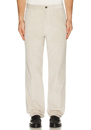 Theory Crosby Cord 5 Pocket Pant in Alabaster - Cream. Size 31 (also in 30, 32, 34).