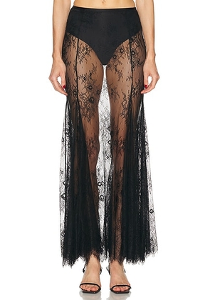 Ronny Kobo Liesel Skirt in Black - Black. Size M (also in S).