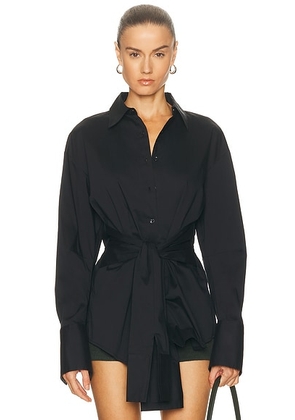 SIMONMILLER Inna Top in Black - Black. Size M (also in XL).