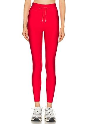 THE UPSIDE Oxford 25 Midi Legging in Cherry - Red. Size S (also in L).