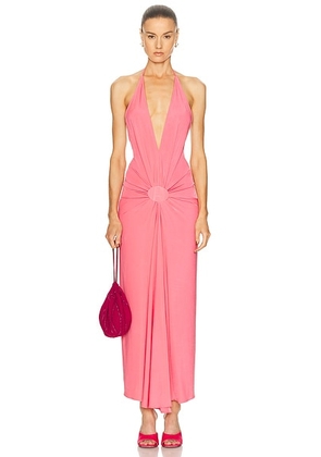SILVIA TCHERASSI Veracruz Dress in Hot Pink - Pink. Size M (also in L).