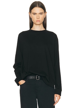 The Row Ciles R Top in Black - Black. Size S (also in ).