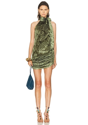 SIEDRES Franky Dress in Green - Green. Size L (also in M).
