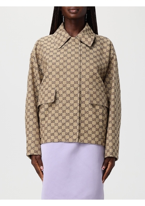 Jacket GUCCI Woman color Camel
