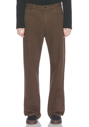 The Row Siouxie Jean in Brown Grey - Brown. Size 30 (also in 34, 36).