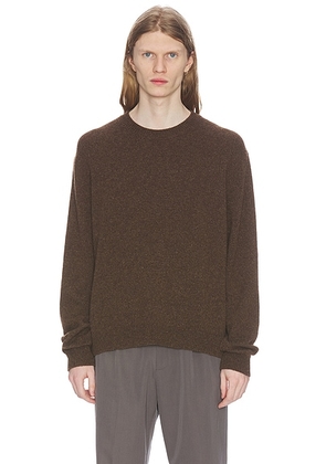 The Row Dumbo Top in Brown - Brown. Size L (also in S, XL/1X).