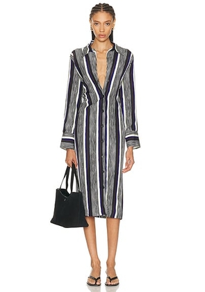 Proenza Schouler Amira Dress in Black Multi - Black. Size 2 (also in 0).