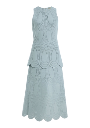Alexis Zandra Pointelle-Knit Midi Dress - Moda Operandi