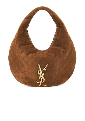 Saint Laurent Icare Hobo Bag in Cognac - Brown. Size all.