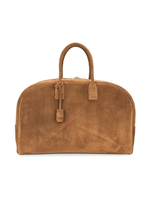 Saint Laurent Bowling Duffle Bag in Caramel Cognac - Cognac. Size all.