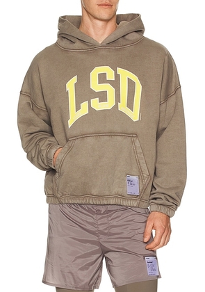 Satisfy Softcell Hoodie in Aged Falcon - Brown. Size S (also in ).