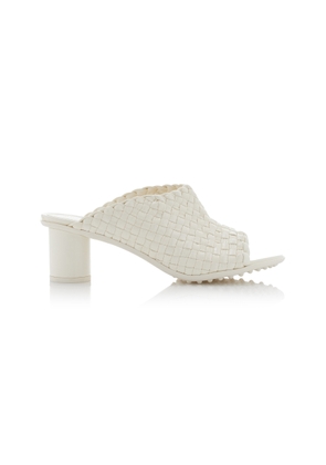 Bottega Veneta Atomic Intrecciato Leather Mules - Moda Operandi