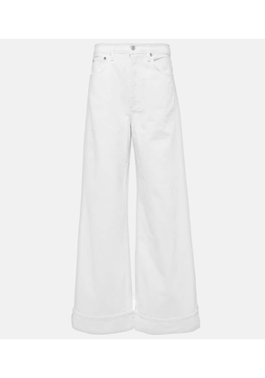 Agolde Dame Jean high-rise wide-leg jeans