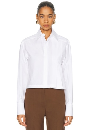 Sportmax Certo Shirt in Optical White - White. Size 0 (also in ).