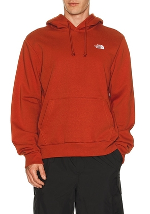 The North Face Evolution Simple Dome Regular Hoodie in Iron Clay - Brick. Size L (also in M, S, XL/1X, XXL/2X).