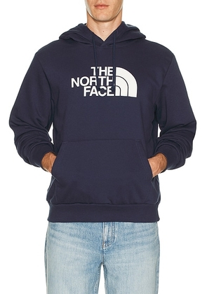 The North Face Evolution Half Dome Regular Hoodie in Summit Navy - Navy. Size L (also in M, S, XL/1X, XXL/2X).