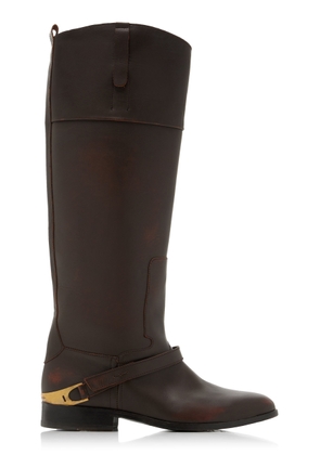 Golden Goose Charlie Leather Western Boots - Moda Operandi