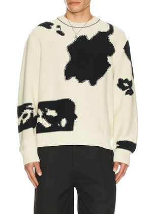 SAMSOE SAMSOE Salevo Sweater in Cream Ashbloom - Cream. Size M (also in L, XL/1X).