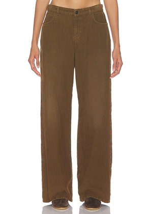 The Row Eglitta Pant in Cinnamon - Brown. Size 24 (also in 25, 26, 27, 28, 29, 30, 31).