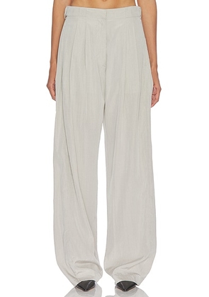 The Row Iven Pant in Smoke Grey - Grey. Size 4 (also in 2, 8).