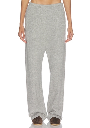 The Row Kohana Pant in Grey Melange - Grey. Size L (also in M).