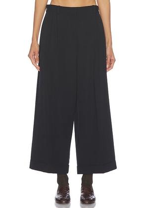 The Row Lior Pant in Black - Black. Size 8 (also in ).