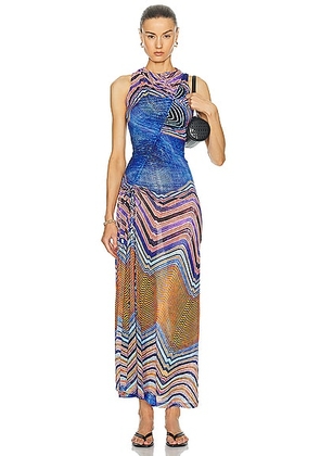 Ulla Johnson Natalia Dress in Neptune - Multi. Size XS (also in ).