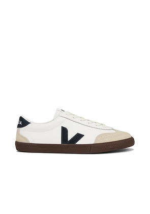 Veja Volley in White & Nautico & Bark - White. Size 39 (also in 40, 41, 42, 43, 44, 45, 46).