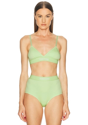 TOM FORD Modal Bra in Wild Lime - Green. Size L (also in M, S, XL, XS).