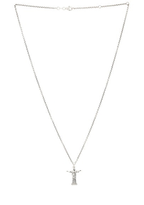 Serge de Nimes Redeemer Necklace in Silver - Metallic Silver. Size all.