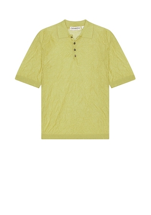 Zankov Luke Polo in Peridot - Mint. Size M (also in S, L).