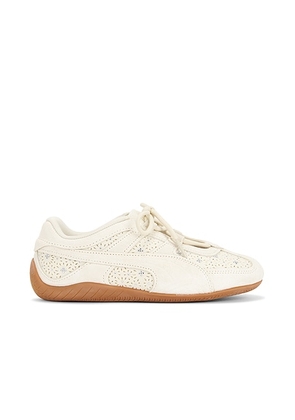 Puma Select Speedcat OG Bejewelled Sneaker in Beige - Beige. Size 10 (also in 6, 6.5, 7.5, 8, 8.5, 9.5).