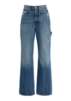 RÙADH The Clyde Rigid High-Rise Flared Jeans - Moda Operandi