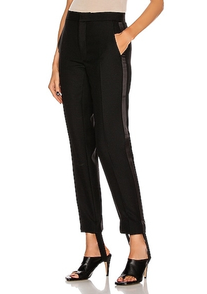 WARDROBE.NYC Tuxedo Trouser in Black - Black. Size XXS (also in M).