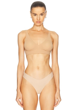 Wolford Pure 3w Skin Bra in Fairly Light - Nude. Size 38C (also in 38B, 38D).