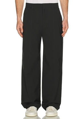 WAO Lightweight Textured Nylon Pant in Dark Grey - Grey. Size L (also in ).